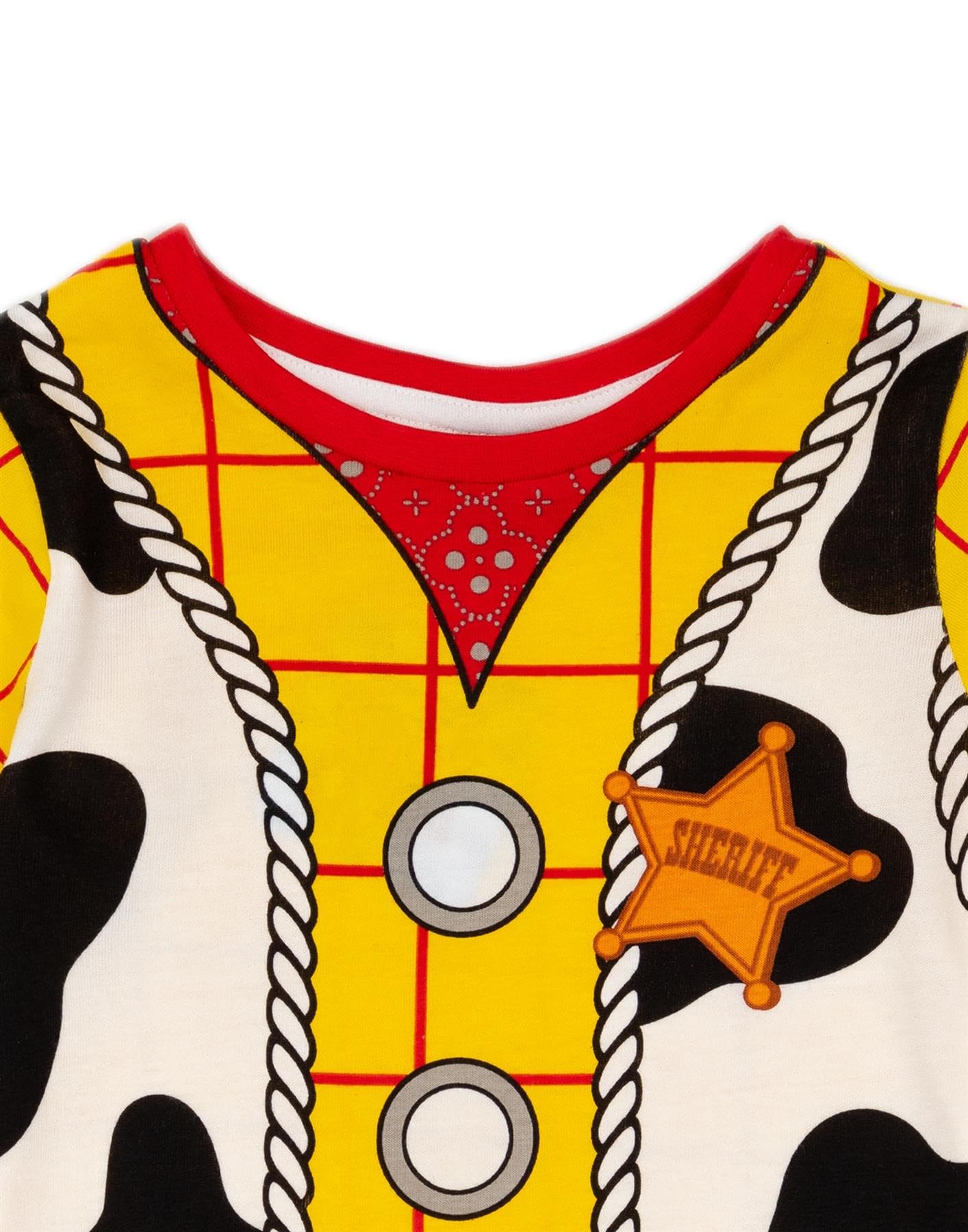 Disney Toy Story Woody Boys Set Pigiama | Pigiama per Bambini Woody Cowboy | T-Shirt e Pantaloncini di Design dello Sceriffo Woody | Merce Ufficiale di Toy Story | Regalo Perfetto