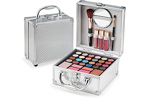 Beginner Makeup Kit For Teens With The Small Cosmetic Train Case Included...