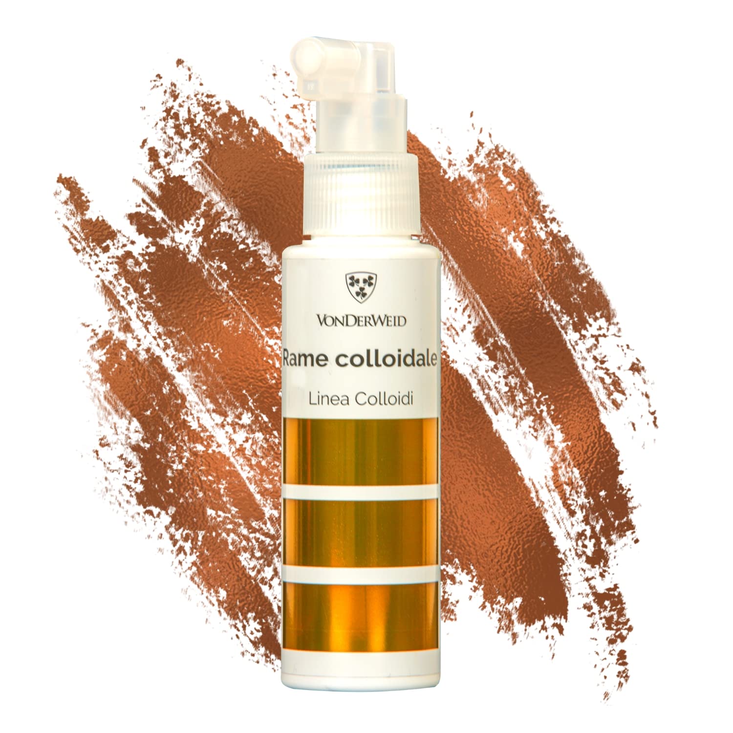 Vonderweid - Rame Colloidale Puro, 20 PPM, 100 ML (SPRAY)
