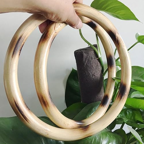 Miniatura 6 de ZooBoo Wing Chun Anillo de ratán  Anillos de madera natural Wing Tsun Kung Fu Muñequera Equipo de entrenamiento de fuerza de mano Yewen Sau Sticky