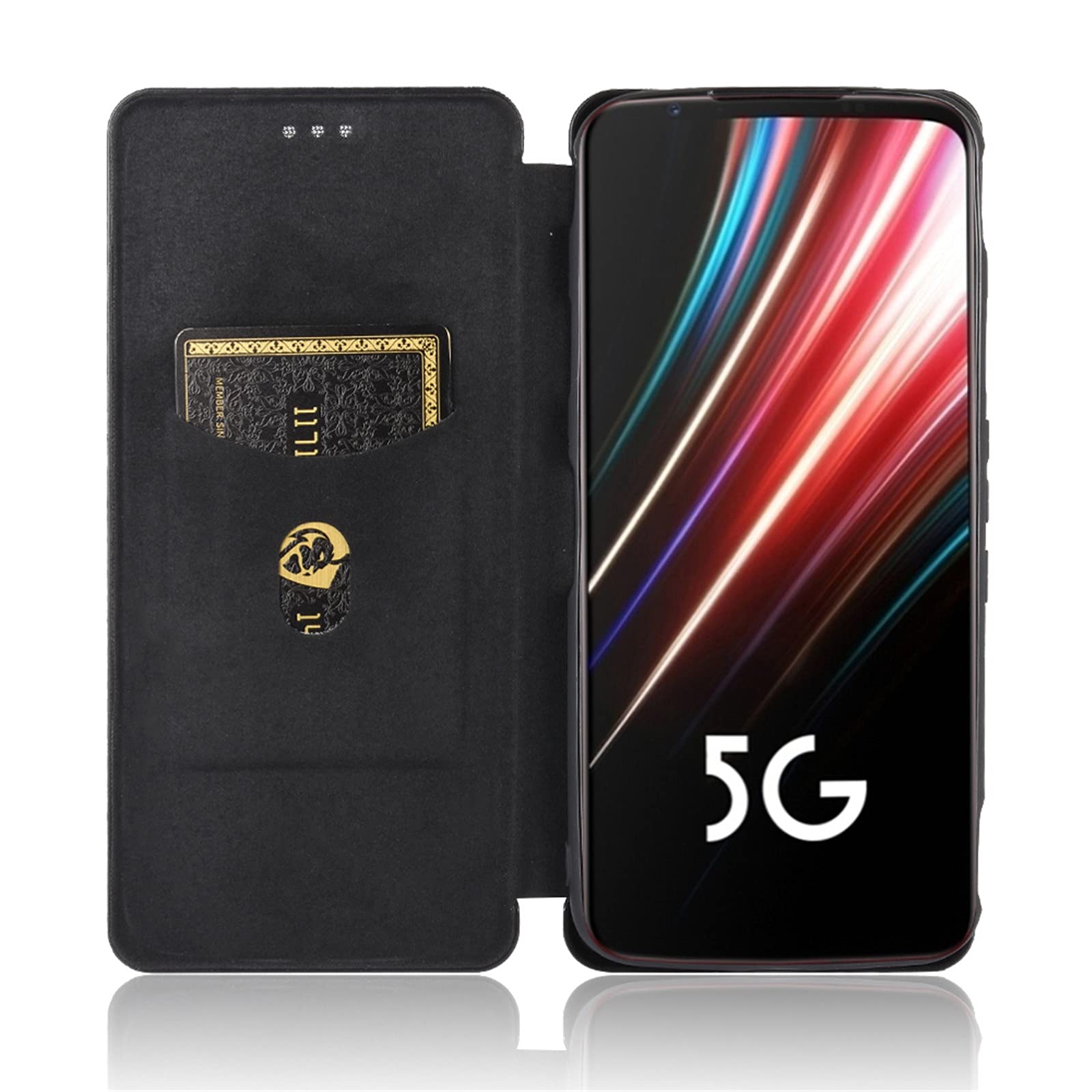 Amazon.co.jp: Red Magic 5G ケース 手帳型 ZTE Nubia Red Magic 5G 