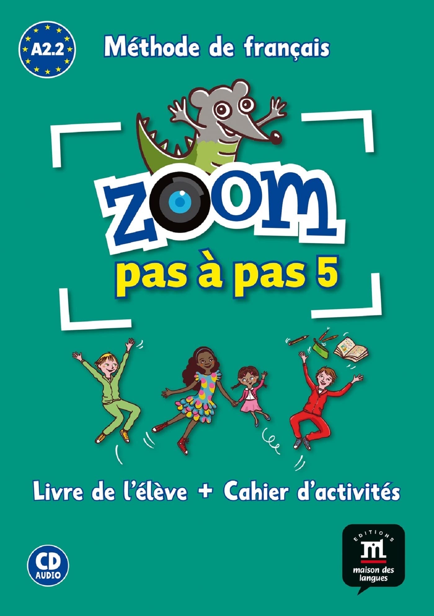 Zoom pas à pas 5 Livre de l´éleve+Cahier d'exercises + CD: Zoom pas à pas 5 Livre de l´éleve+Cahier d'exercises + CD - 9788416273829