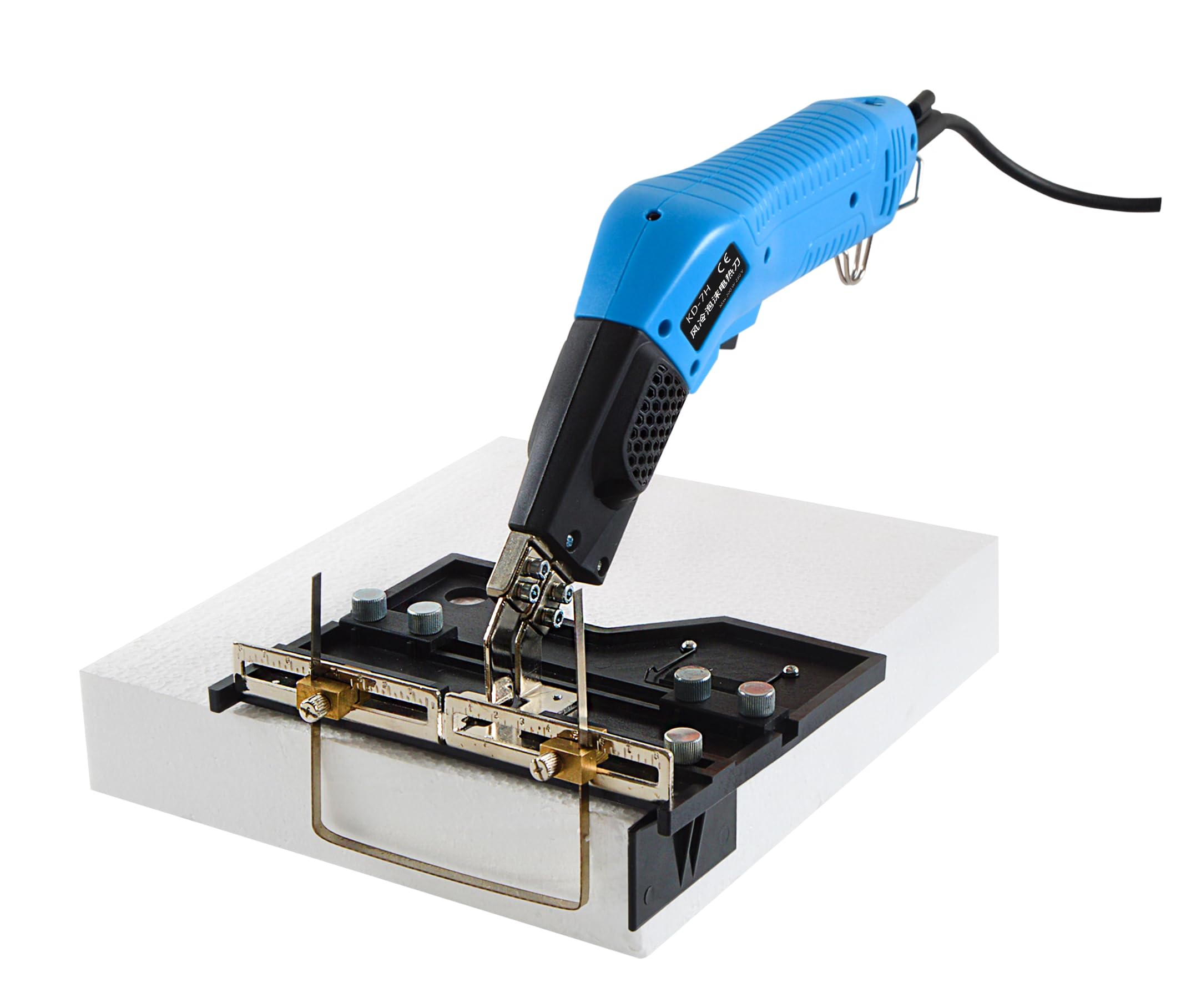 Pro Foam Cutter Kit - Styrofoam Cutting Tool with Air Cooled Electric Hot Knife
