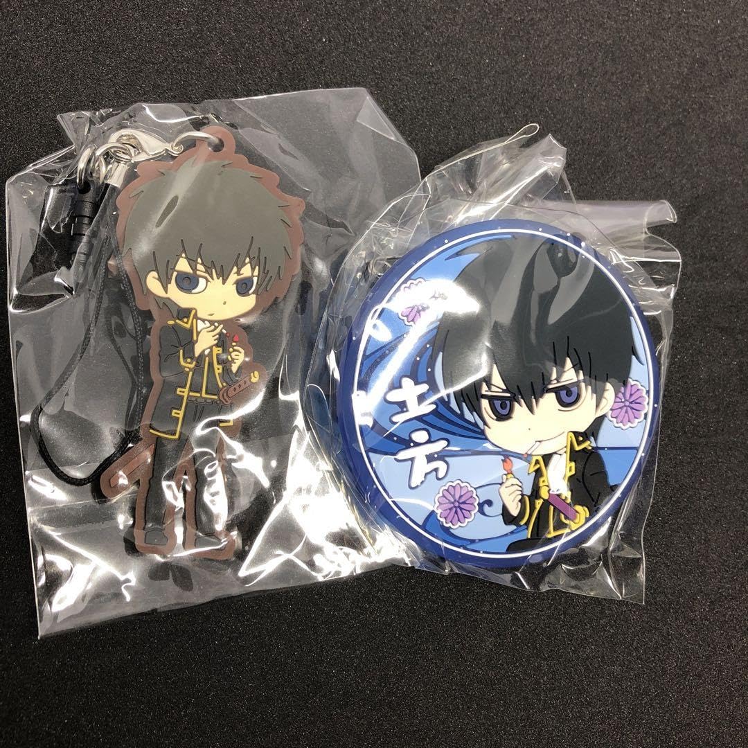 銀魂 グラフェン Graphene ポタフェス 缶バッジ 土方十四郎 希少 銀魂