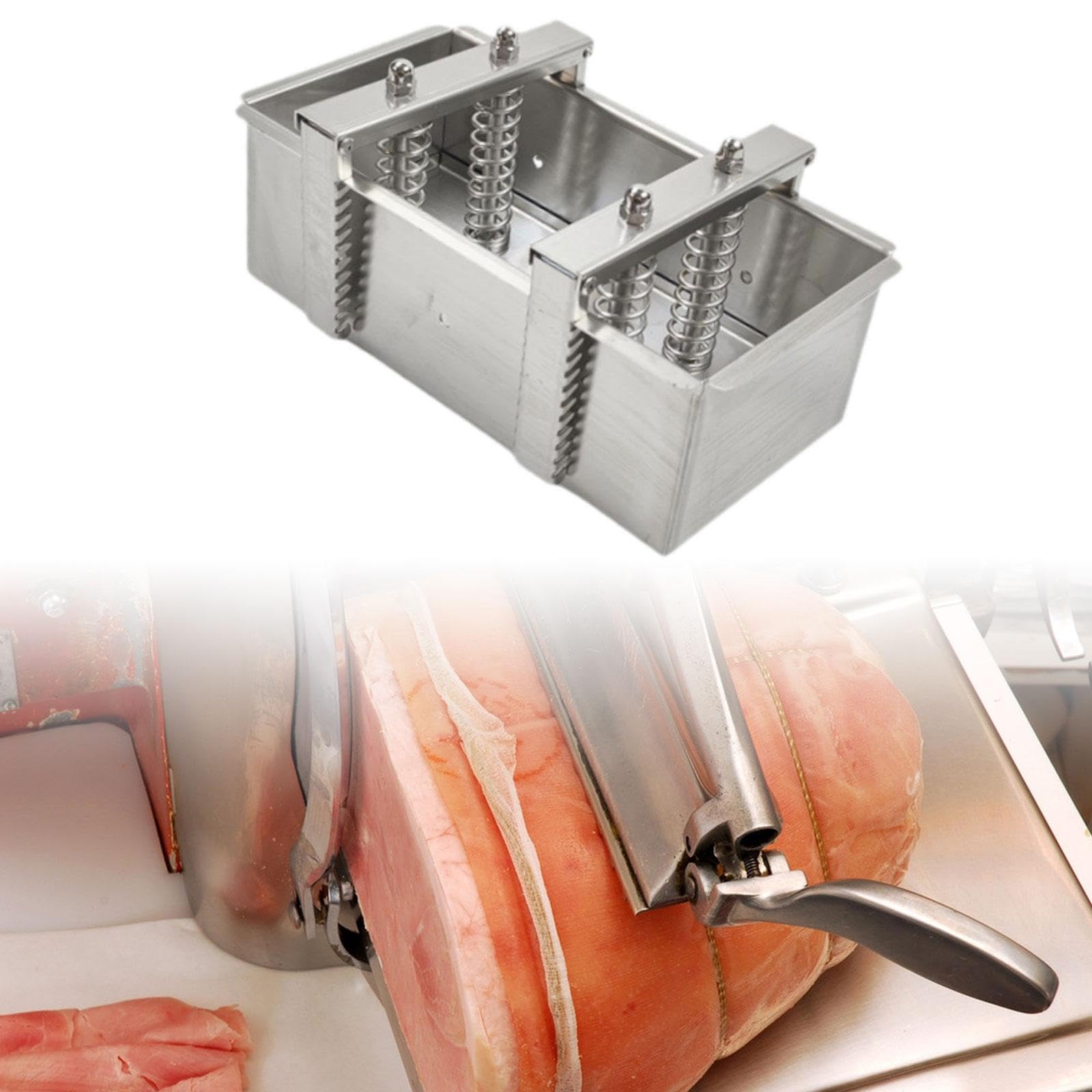 Fleischformer für Rindfleisch, rechteckig, für die Zubereitung von hausgemachtem Fleisch, z. B. für Hamburger und Restaurant-Rindfleisch, Style B