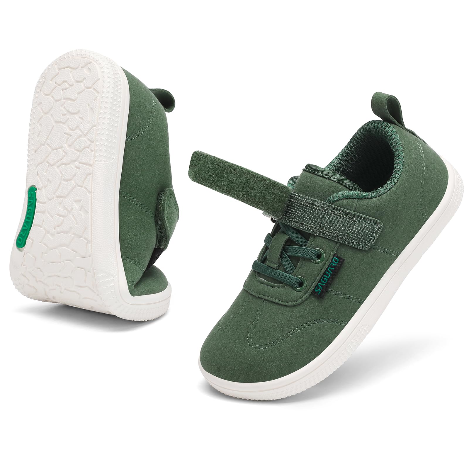 SAGUARO Scarpe Barefoot Casual per Bambini con Wide Toe Box e Suola a Zero Drop Gr.25-35