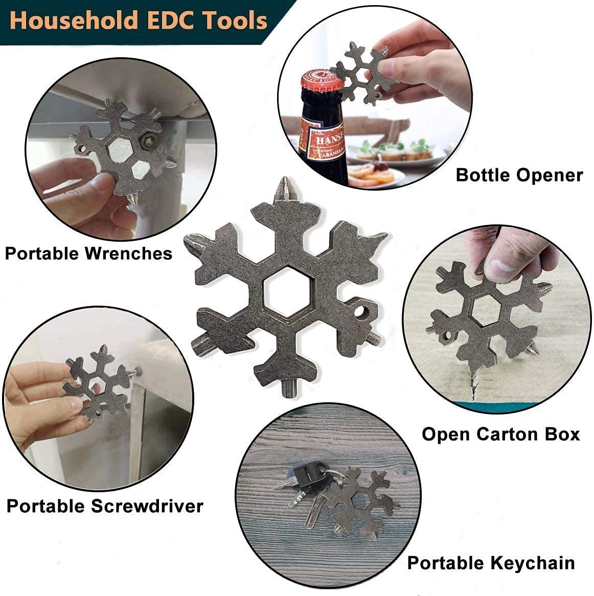 Jhbk-18-in-1 Snowflake Multi-Tool, Incredible Tool Christmas 3