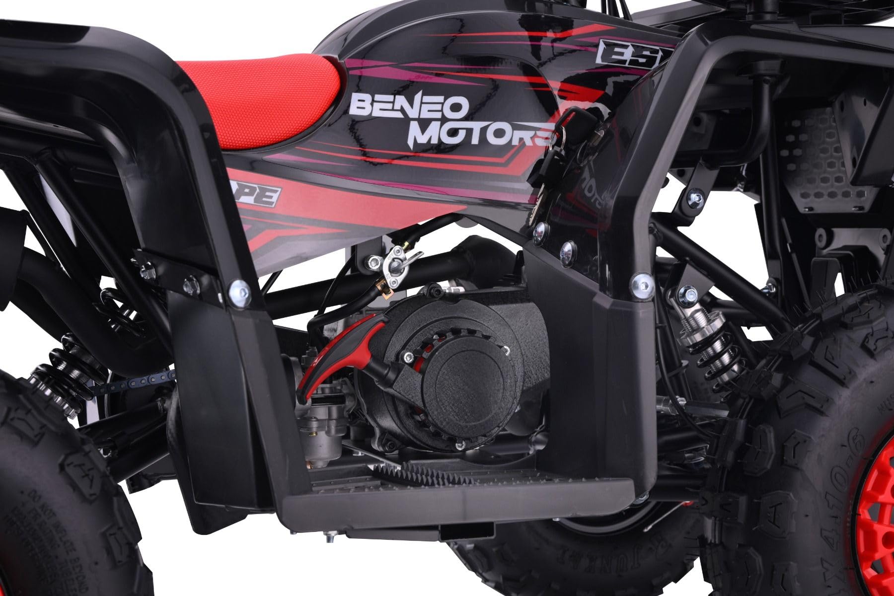 ATV - Pocket Quad per bambini Beneo Motors Escape Rosso - 49cc