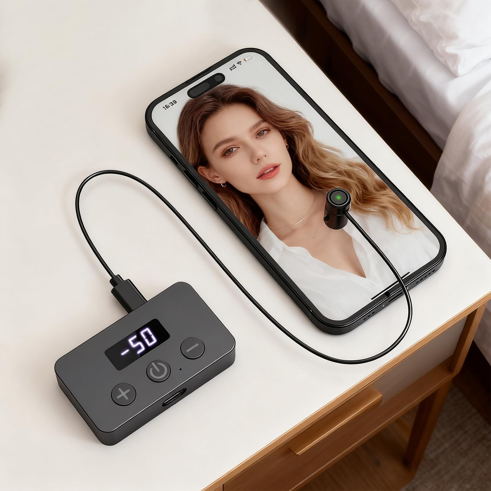 Auto Para Teléfono Inteligente, Automático Recargable, Dispositivo Rápido Ajustable Para Pruebas Apps Retransmisiones Juegos, Para Tablets Redes Sociales Retransmisiones En Directo Teletrabajo Tar