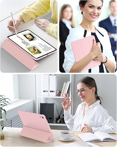 Miniatura 5 de Soke Funda para iPad de 10.9 pulgadas (10.9 pulgadas, 2022)  Smart Cover Auto WakeSleep + Slim Trifold Stand, Carcasa Trasera Protectora Premium