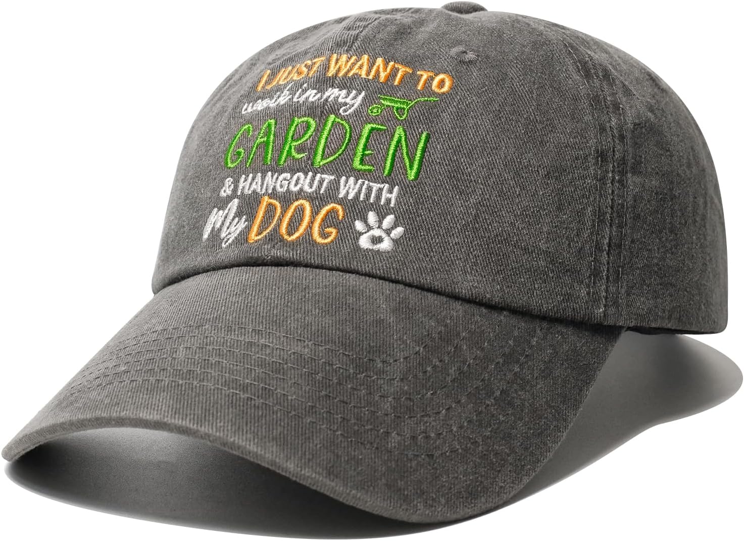 Gardening Gifts for Women Men, Gardening Hat Dog Lover Gardener Garden Plant Lover Baseball Caps - Image 2