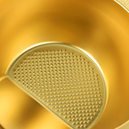 Miniatura 2 de Kichvoe Soporte para certificado de tubo de cesta de verduras de acero inoxidable engrosado Cuenca de acero inoxidable grande de acero inoxidable