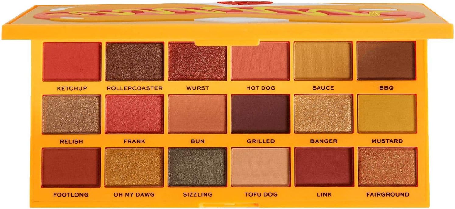 Tasty Palette Eyeshadow Palette (18) Hot Dog