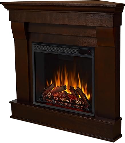 Miniatura 10 de Real Flame 5950E Chateau - Chimenea eléctrica de esquina, pequeña, color blanco