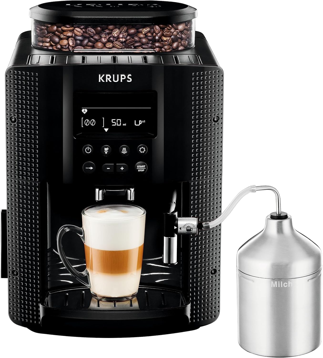 Cafetera Krups: Café Perfecto y Espuma Cremosa en Casa