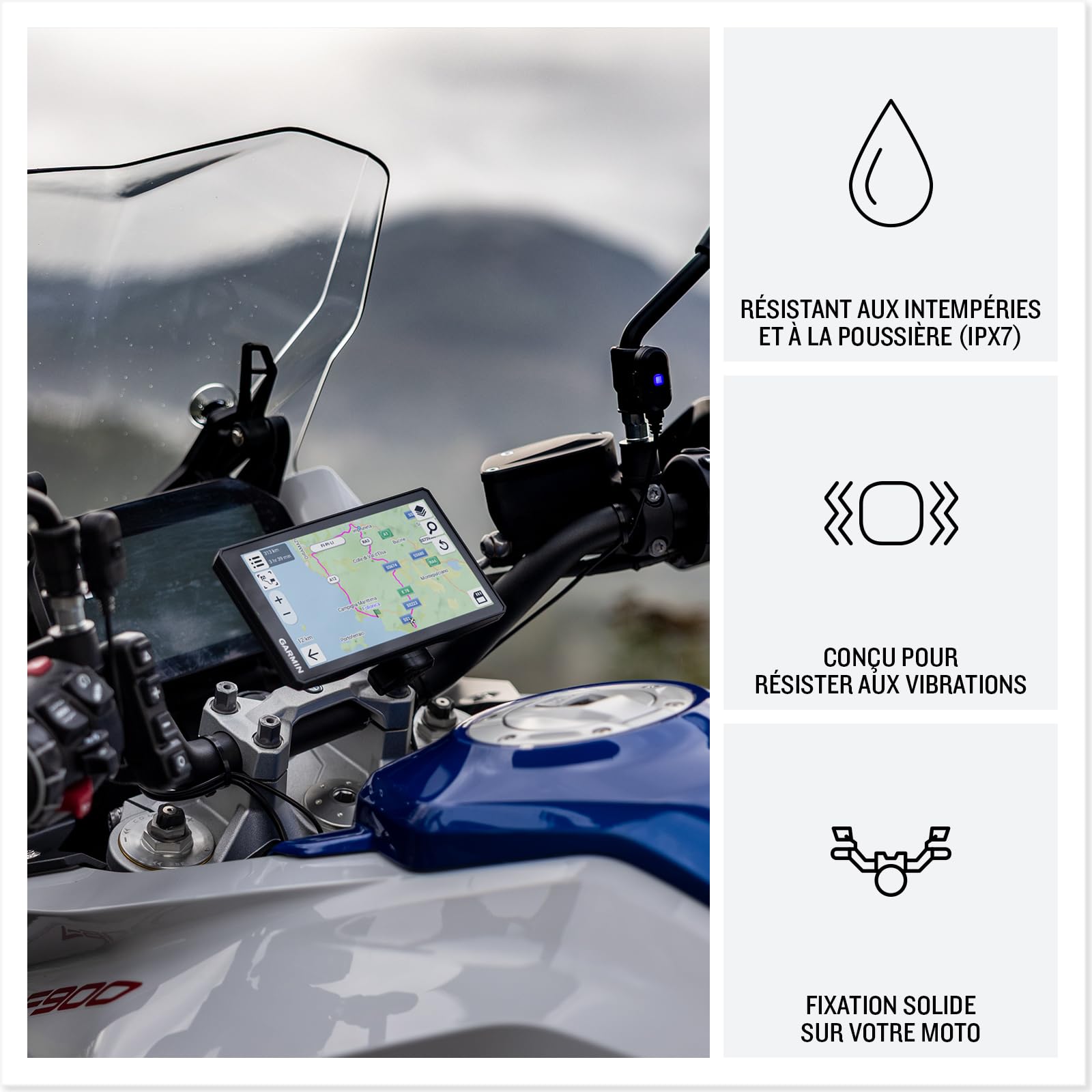 Garmin zūmo XT3 - GPS Moto au Design Robuste 6″