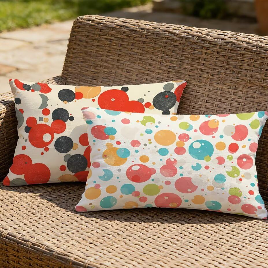 Housse de coussin de jardin imperméable et résistante 50x70 - 2