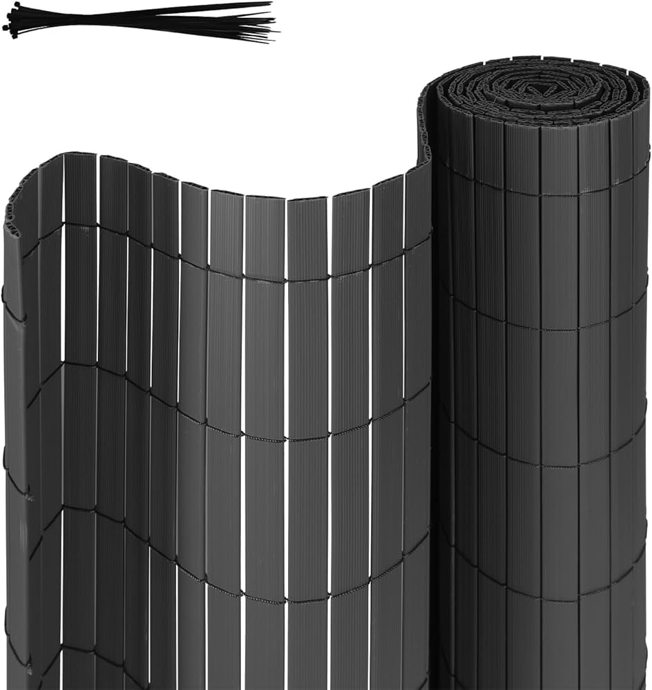 Brise-Vue En Pvc - 90 X 900 Cm - Brise-Vue Dans Le Jardin - Avec