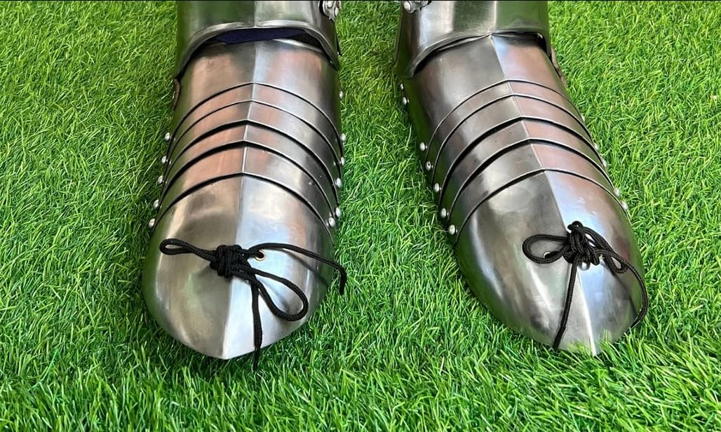 Cavaliere medievale gamba Guardia &Sabaton Armatura, Armatura larp, Cosplay Armatura, armatura funzionale