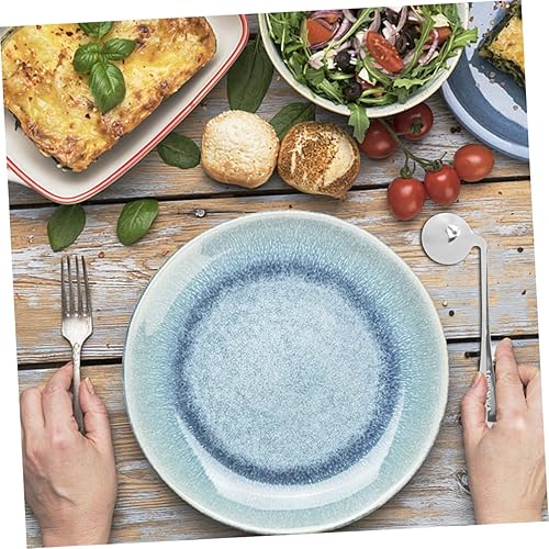 Miniatura 3 de Juego de 2 utensilios adaptativos para zurdos y diestros, cuchara desplazada, tenedor, utensilios de alimentación para asistencia de utensilios de