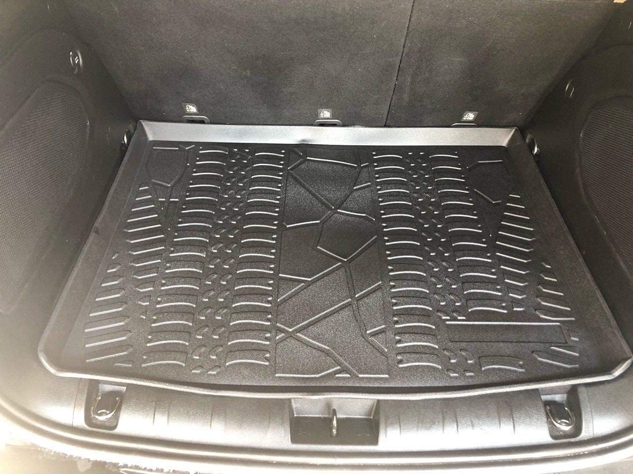 Cargo Liner - Trunk Mat for Jeep Renegade 2015-2023 – Weather-Resistant Trunk Mats for Cars with Raised Lip – Non-Slip Car Trunk Mat Rubber – Easy to Install – Laser Pre-Cut Design