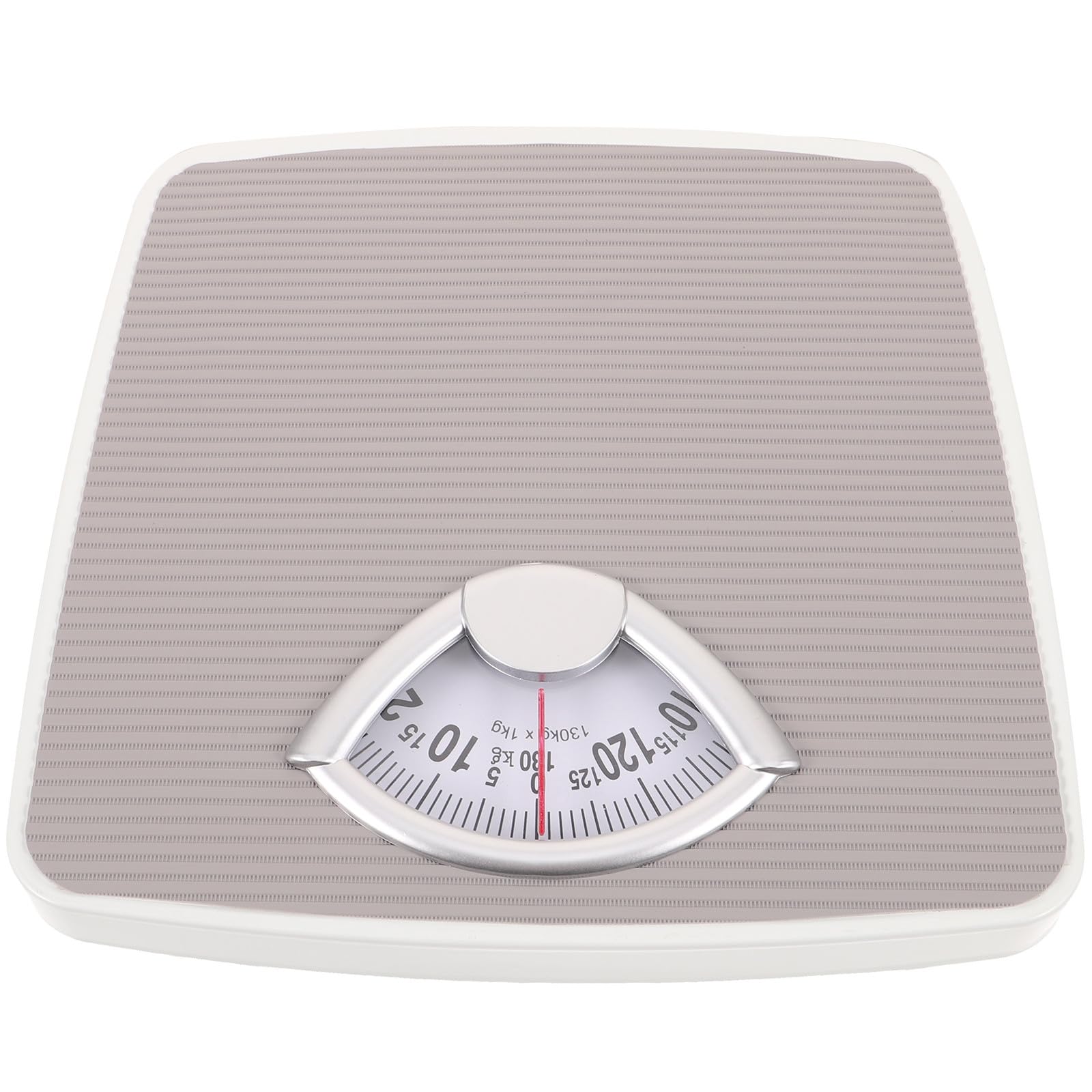 Balance mécanique en fer 130kg pèse-personne rétro et robuste pour la maison - 8