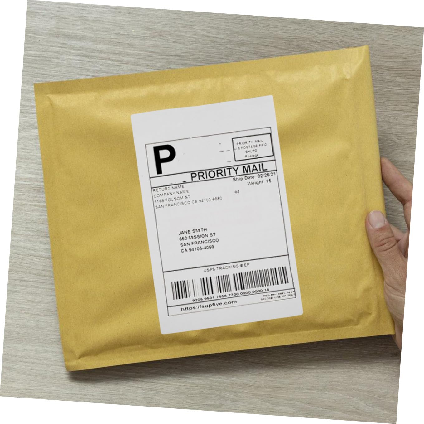 NUOBESTY 500 Etichette Termiche Per Stampante Carta Adesiva Per Spedizione Termica Diretta Compatibile Con Rollo E Zebra Ideale Per Etichettatura Di Indirizzi E Pacchi