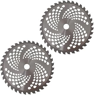 marddpair 2-Pack Brush Cutter Trimmer Blades 9 Carbide Tip Brush Cutter Trimmer Blade 36T