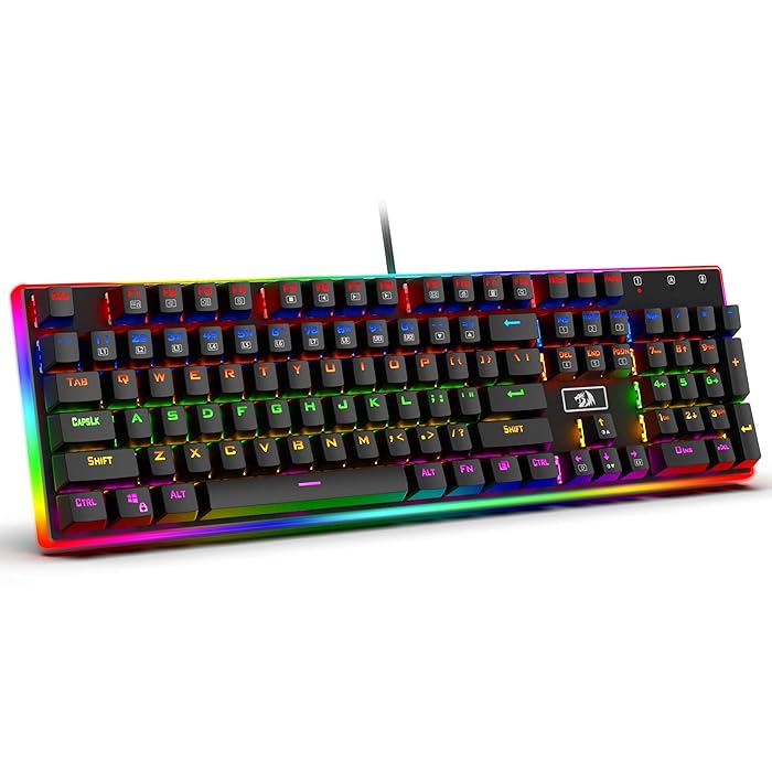 Buy Redragon K577R Kali Mechanical Gaming Keyboard, Rainbow Backlit