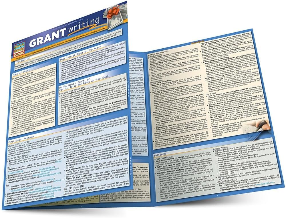 Grant Writing: QuickStudy Laminated Reference Guide (Quick Study Academic)