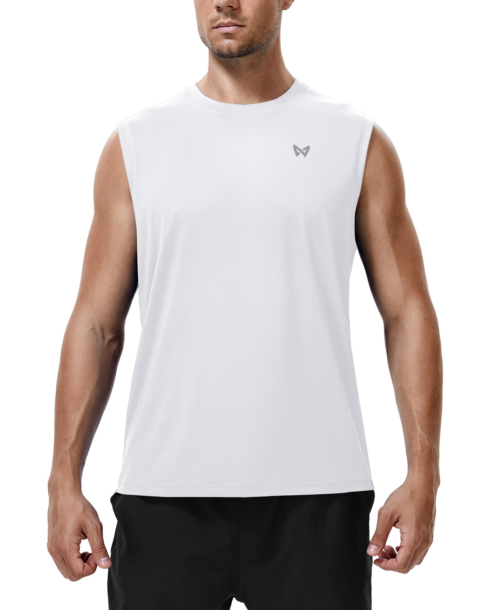 ZovioBox Tank Top Herren Ärmelloses Sportshirt, Atmungsaktiv Schnelltrocknend UPF 50+, Muskelshirt für Gym Training und Outdoor