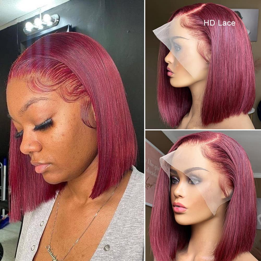 Gorgeous Hd Lace Bob Wig Picture Art Gorgeous Hd Lace Bob Wig Picture Art