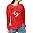 Junk Food Clothing x NFL - Houston Texans - Bold Logo - Unisex Adult Long Sleeve T-Shirt for Men and Women - Size XX-Large