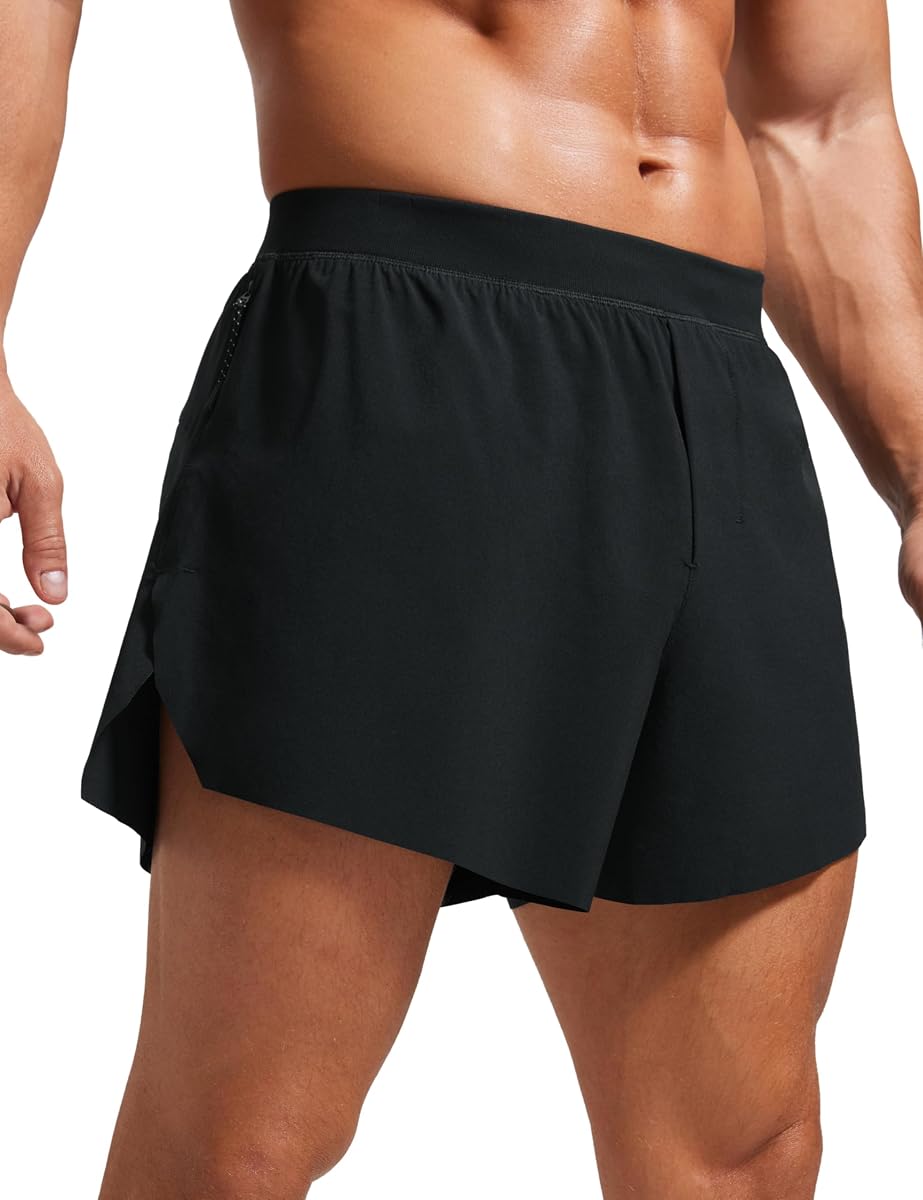 Side Split Running Shorts 4''