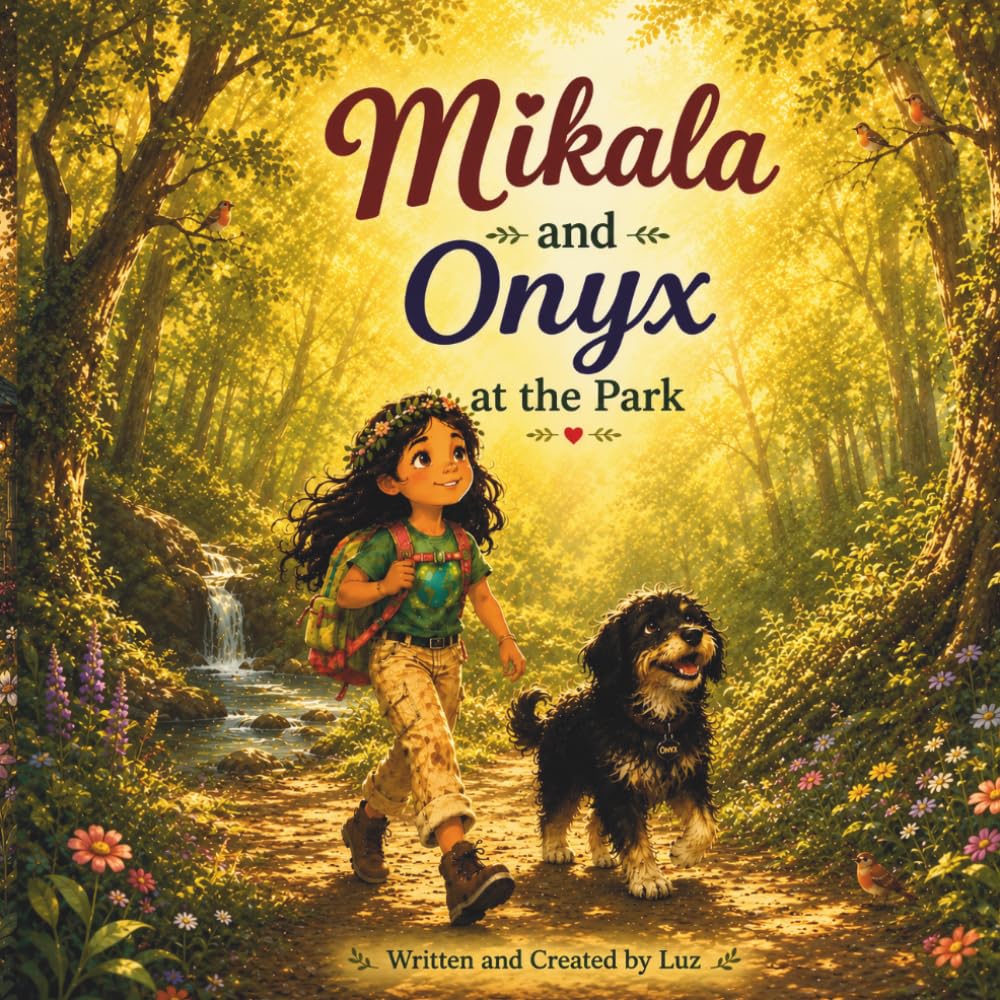 Mikala and Onyx at the Park: A Story of Kindness, Curiosity, Friendship and Nature (The Adventures of Mikala)