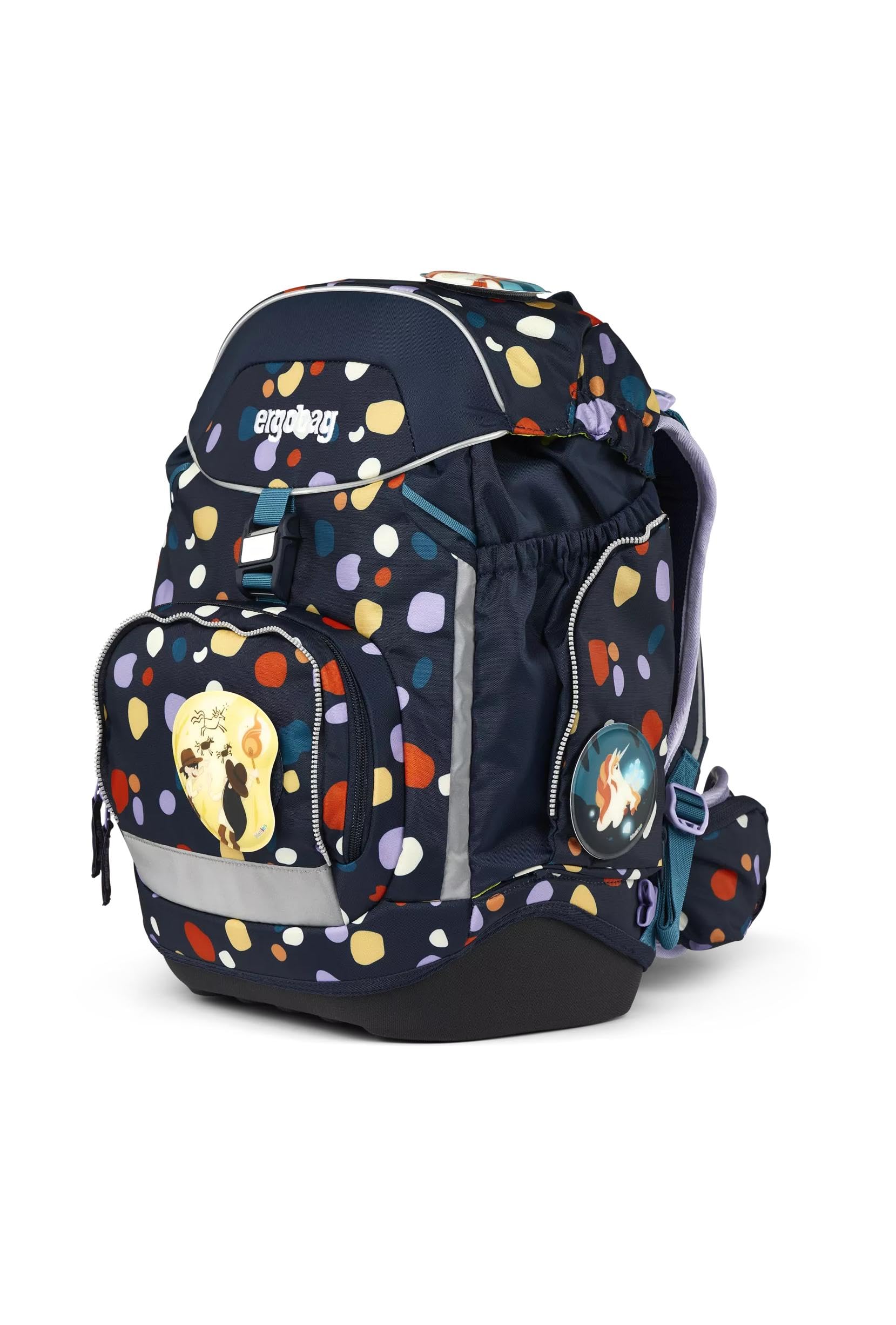 ergobag Pack Set ergonomischer Schulrucksack flexibel 6-teilig Set 1. Klasse Grundschule für Mädchen und Jungen