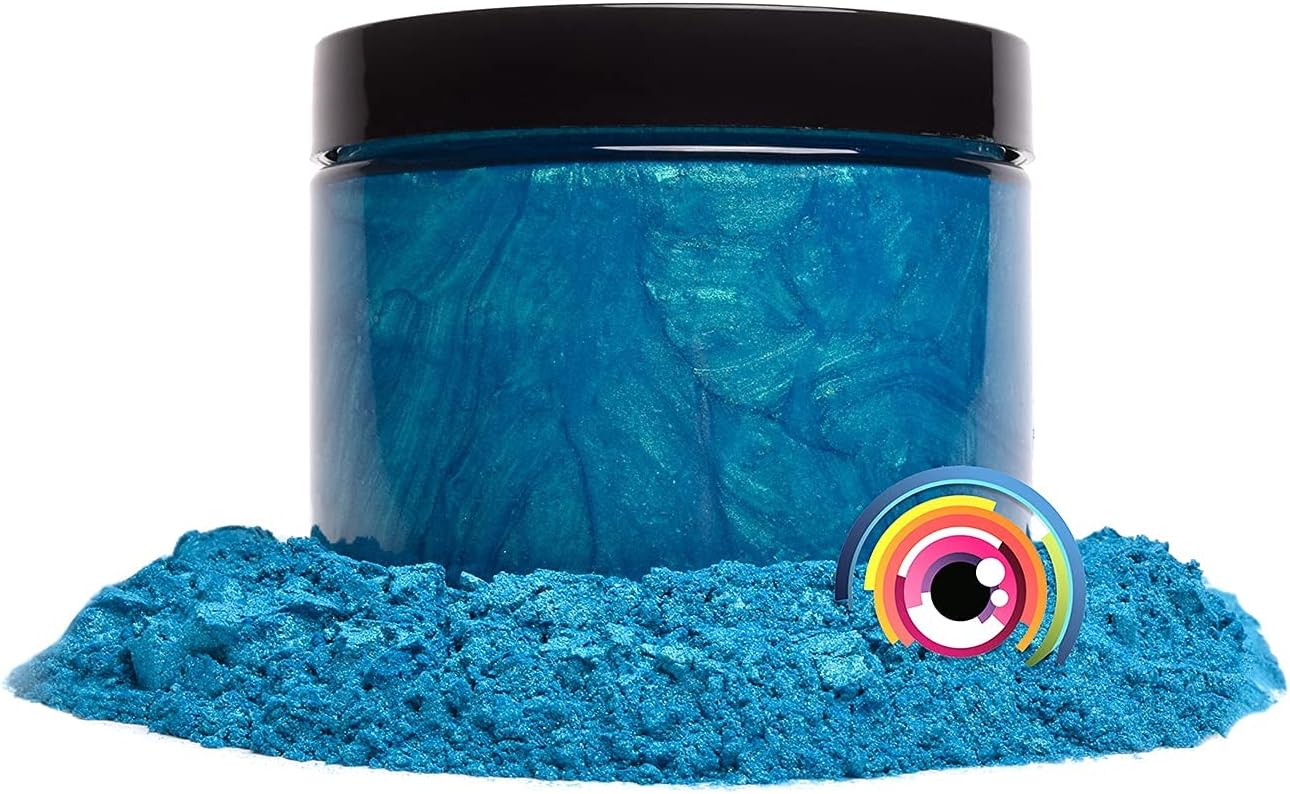 Eye Candy Premium Mica Powder Pigment “Sora-IRO Blue” (50g) Multipurpose DIY Arts and Crafts Additive | Woodworking, Epoxy, Resin, Paint, Soap, Nail Polish, Lip Balm (Sora-IRO Blue, 50G) - Image 5