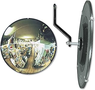 (Pack of Two - SEEN18) - See-All Industries 160 Degree Convex Security Mirror