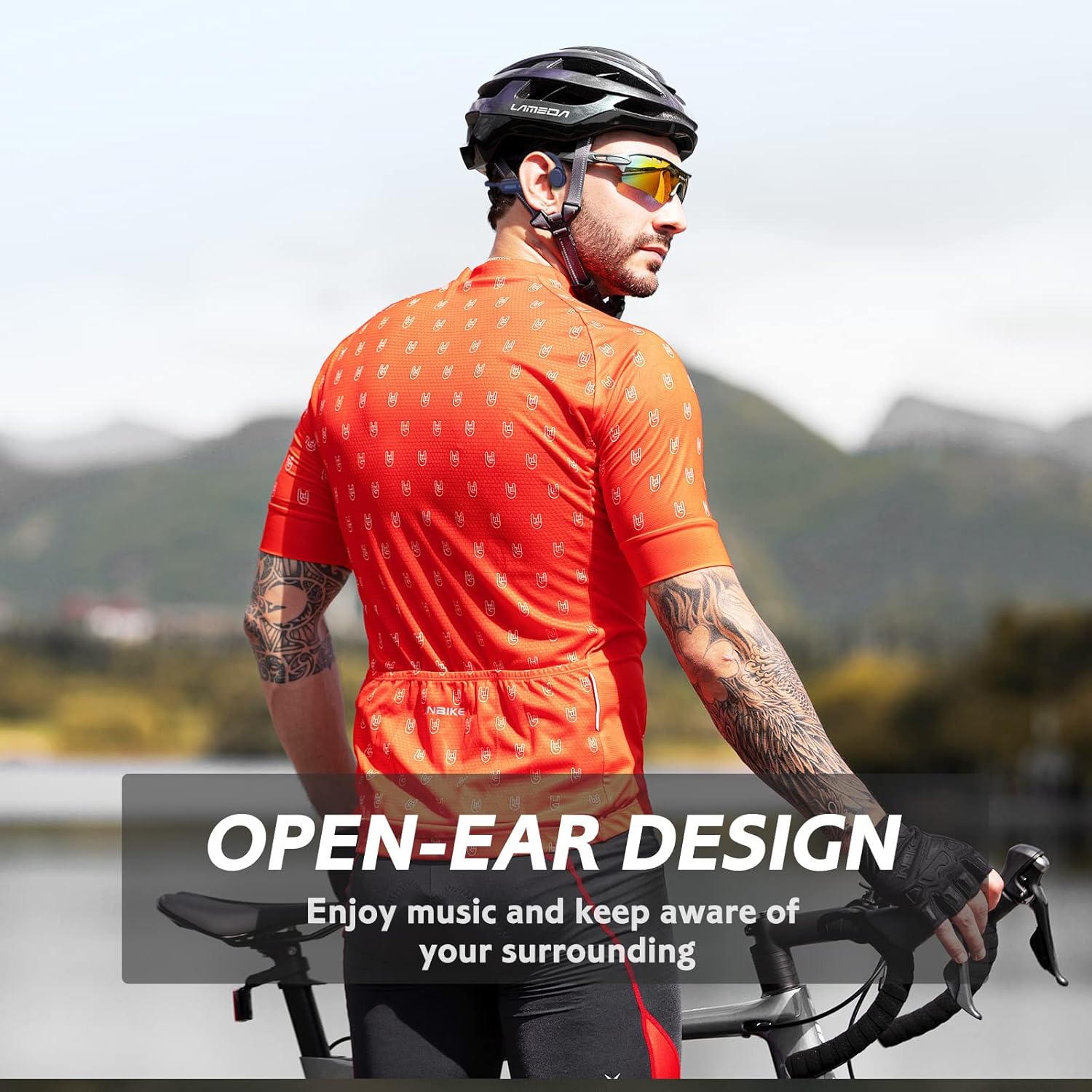relxhome bone conduction headphones sports mp3 headphones built in 8g memory ip68 waterproof wireless bluetooth bone conduction headphones bone co