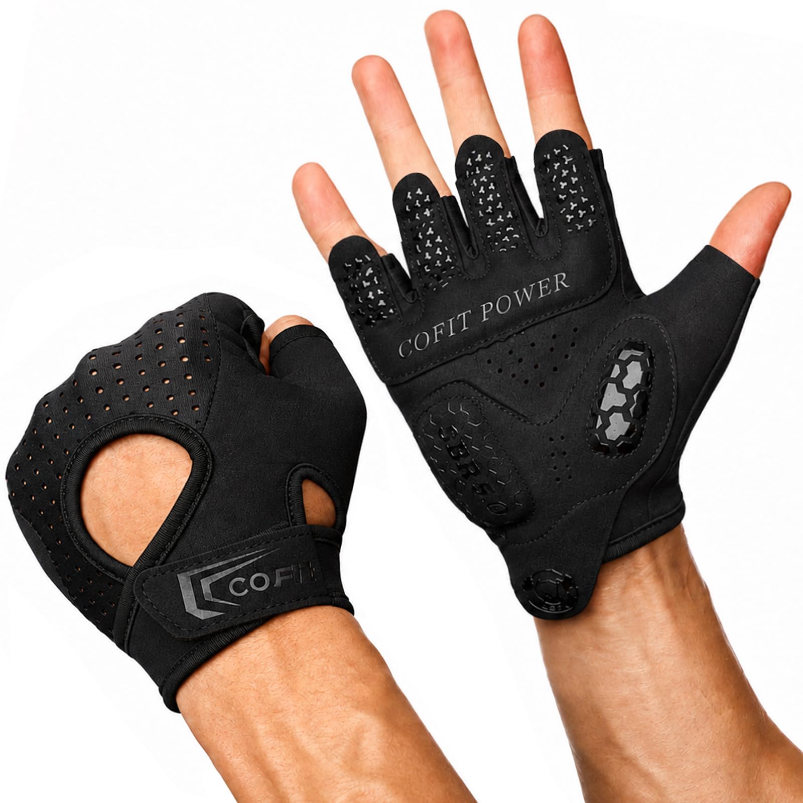 Fingerless Nordic Walking Gloves