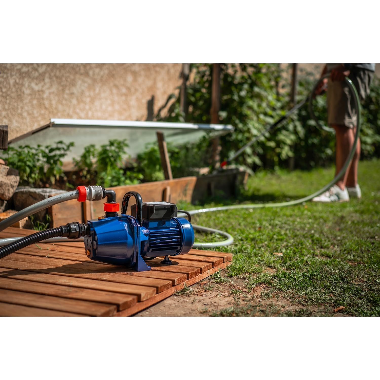 Pompe d’Arrosage Manuelle SPIDO ECOP 160 Fonte 900 W 3,6 m³/h 4,2 Bars