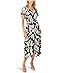 Vince Camuto Elbow Sleeve Smocked Waist Tiered Maxi Dress - Main View