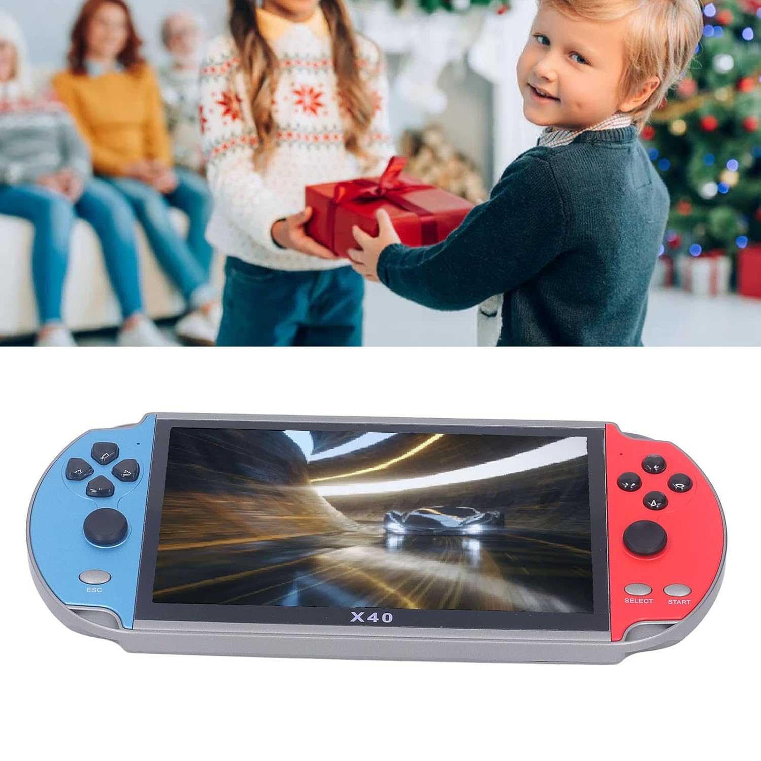 Buy 7.1inch Retro Handheld Game Console, Multifunctional Handheld Game