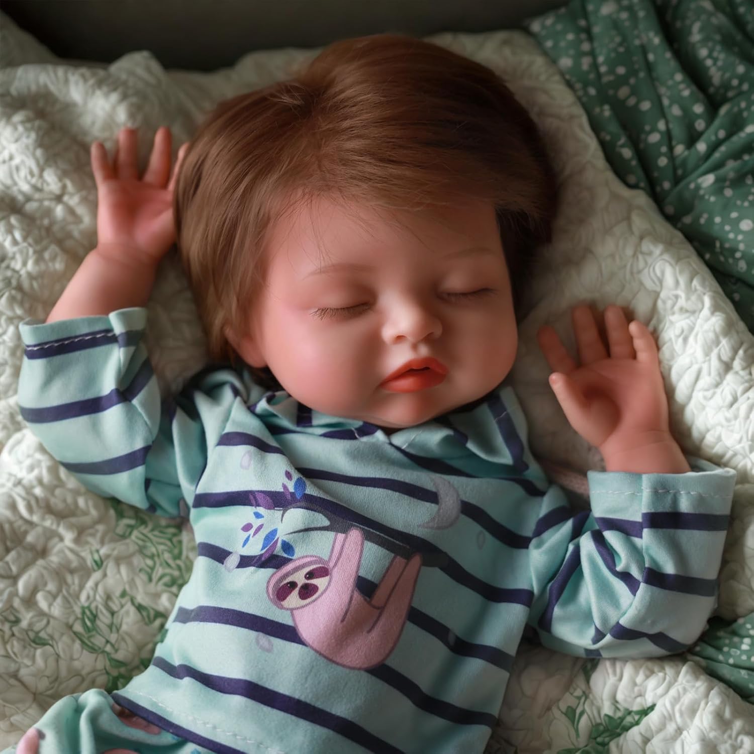 BABESIDE Reborn Silicone Baby Dolls Boys - Nancy 16 Inch (Weight 4 lb) Anatomically Correct Reborn Baby Dolls Silicone Full Body Realistic Baby Doll with Gift Box for Collectors and Kids Age 3+