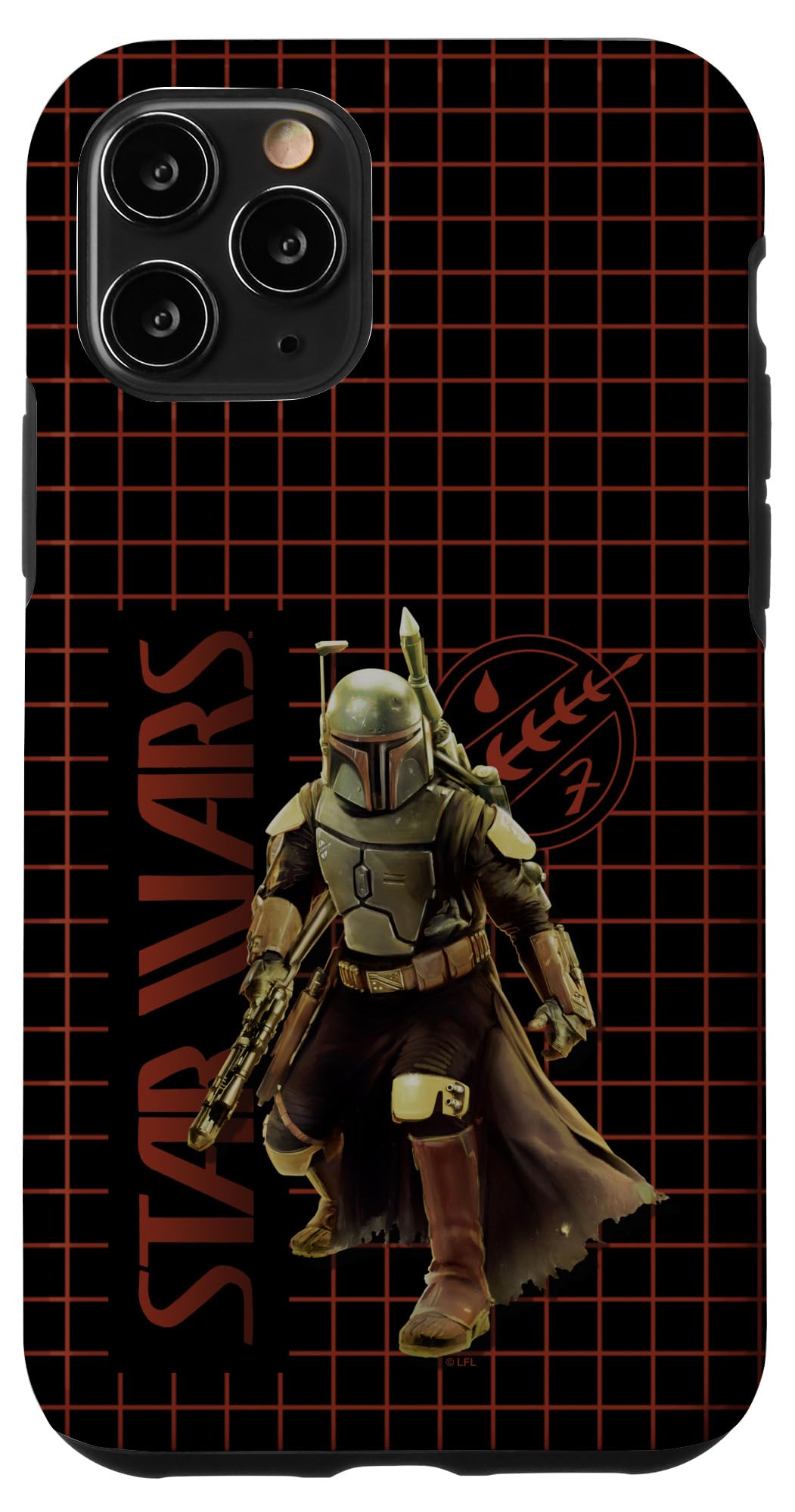 Coque iPhone 11 Pro Star Wars Boba Fett Combat Pose - 4