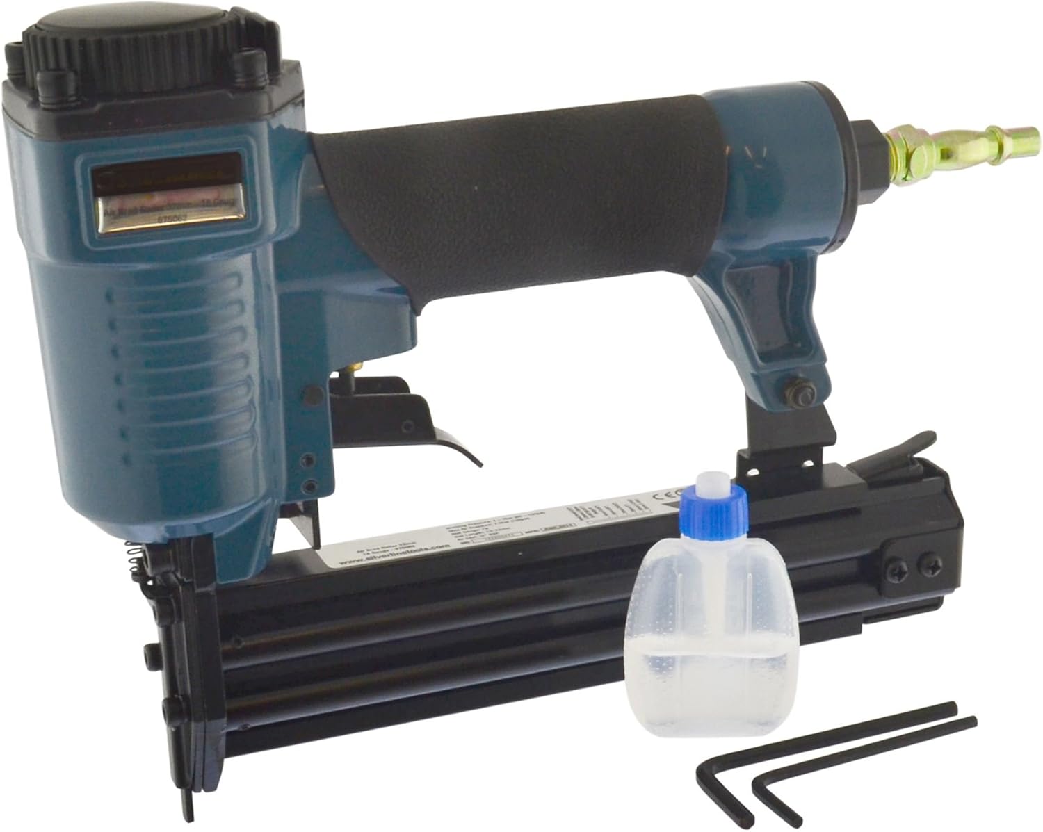 Air Brad Nailer Stapler Pin Gun Craft Hobby DIY 32mm 18 Gauge Nail Gun SIL310