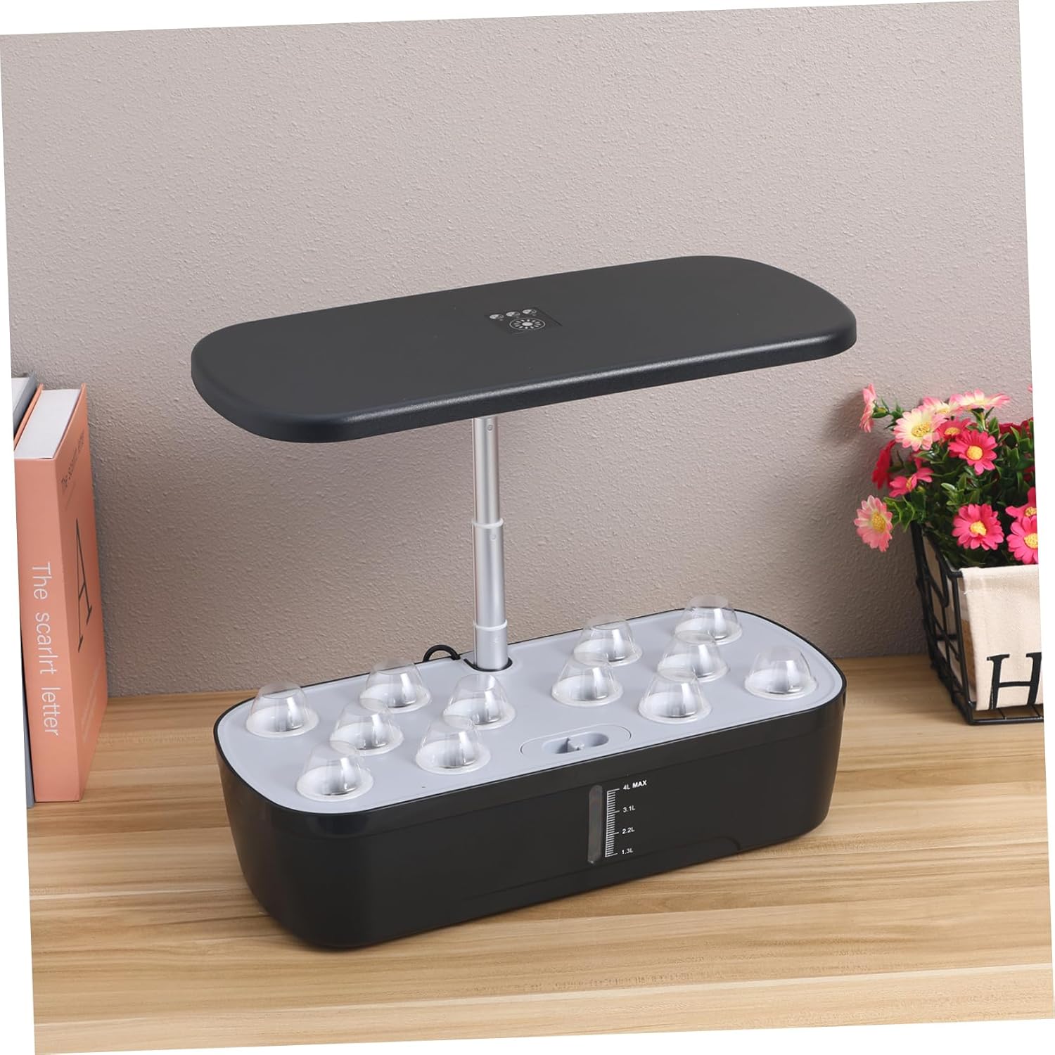 1set Indoor Hydroponic Plant Growing System with Multi-Porous Design Plant Capacity Complete Accessories for Gardening Suitable for Home Use and Easy Setup