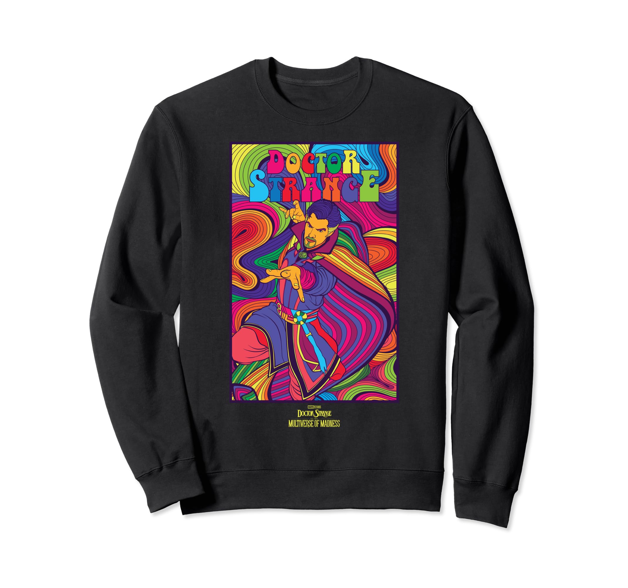 Sweatshirt Marvel Doctor Strange rétro aux finitions soignées et coton lourd