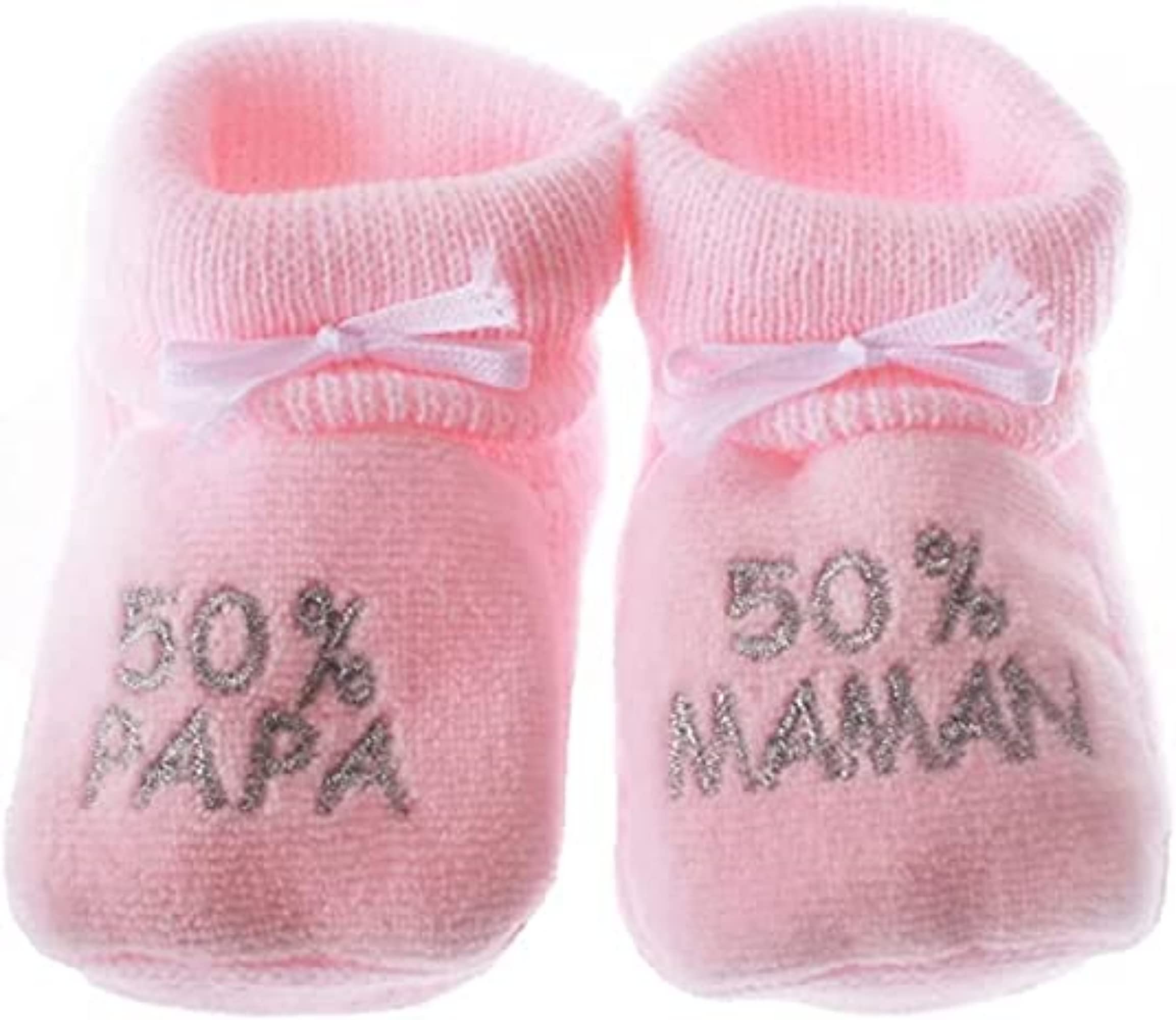 Chaussons Bebe, Bio, pour Noel Grenouillères - Chaussette Bebe Naissance,Bébé garçon fille 0-24m Chaussures Bebe, Cadeau Noel 0-3 Mois