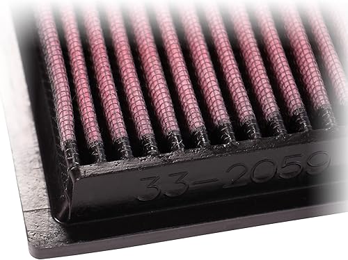 Miniatura 4 de K&N 33-2059 filtro de aire de repuesto de alto rendimiento.